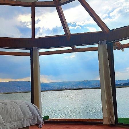 Titicaca Habitacion Panoramica Vista Al Amanecer Villa Пуно Екстериор снимка