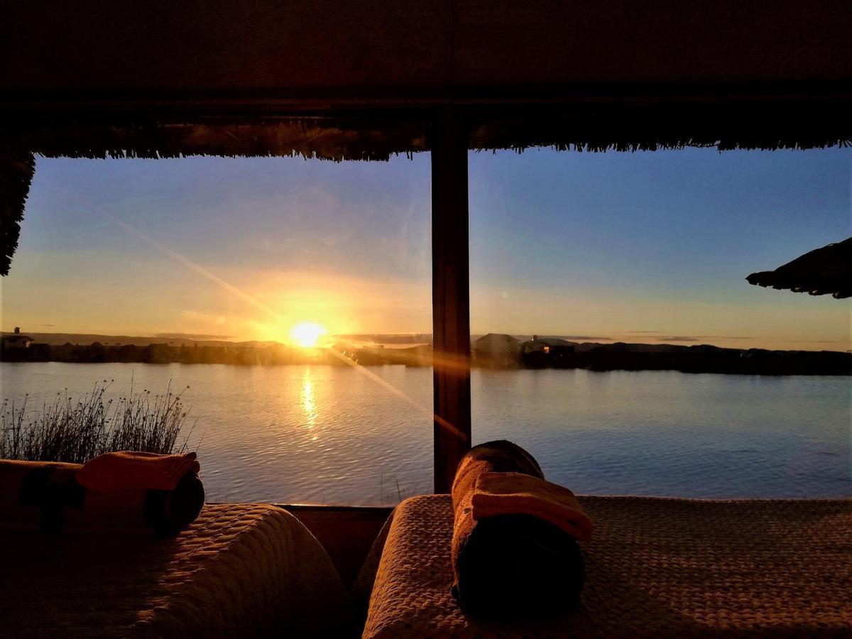 Titicaca Habitacion Panoramica Vista Al Amanecer Villa Пуно Екстериор снимка
