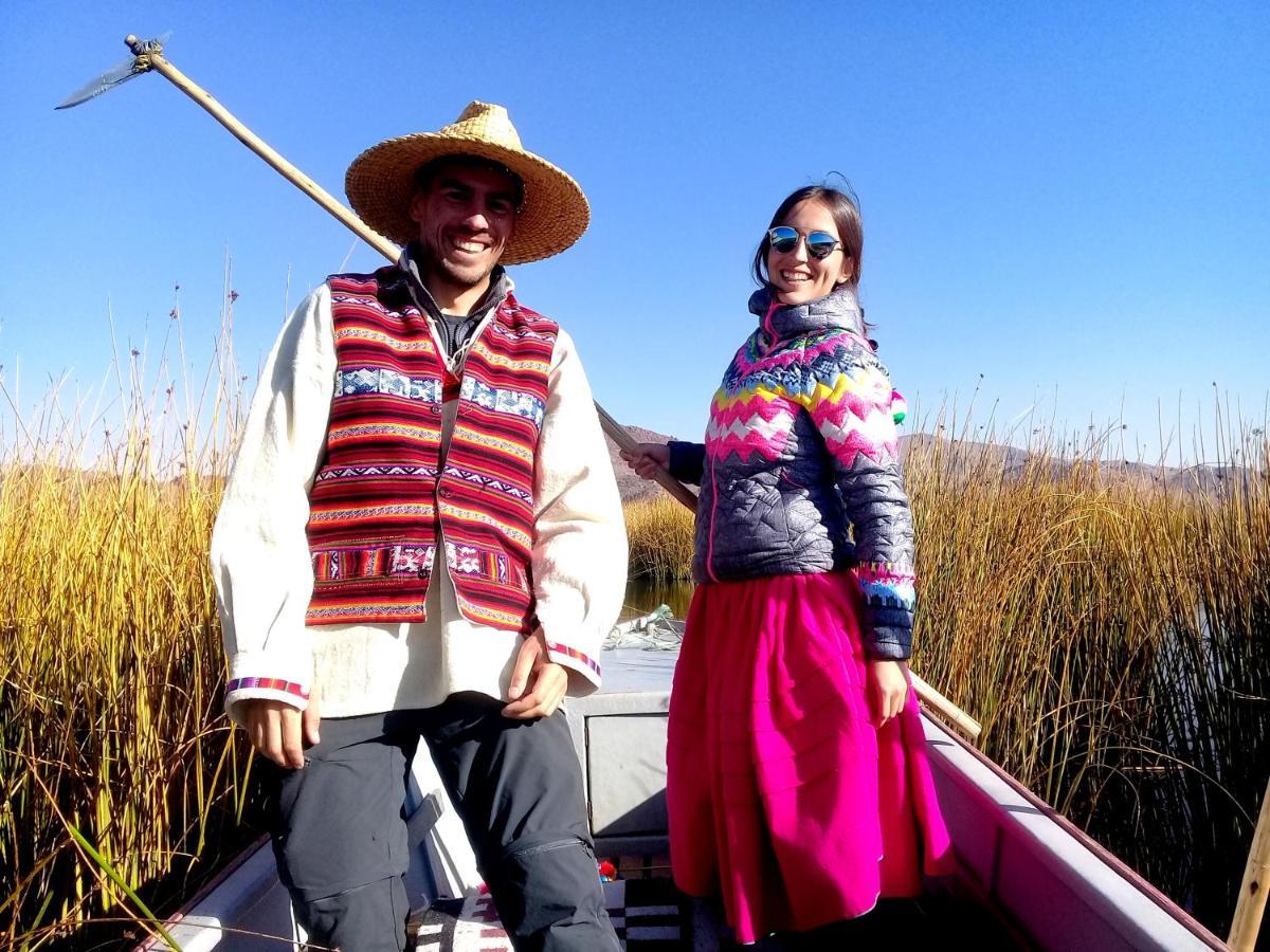 Titicaca Habitacion Panoramica Vista Al Amanecer Villa Пуно Екстериор снимка