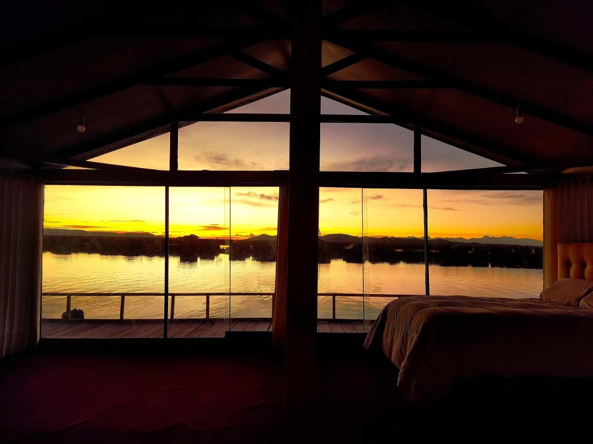 Titicaca Habitacion Panoramica Vista Al Amanecer Villa Пуно Екстериор снимка