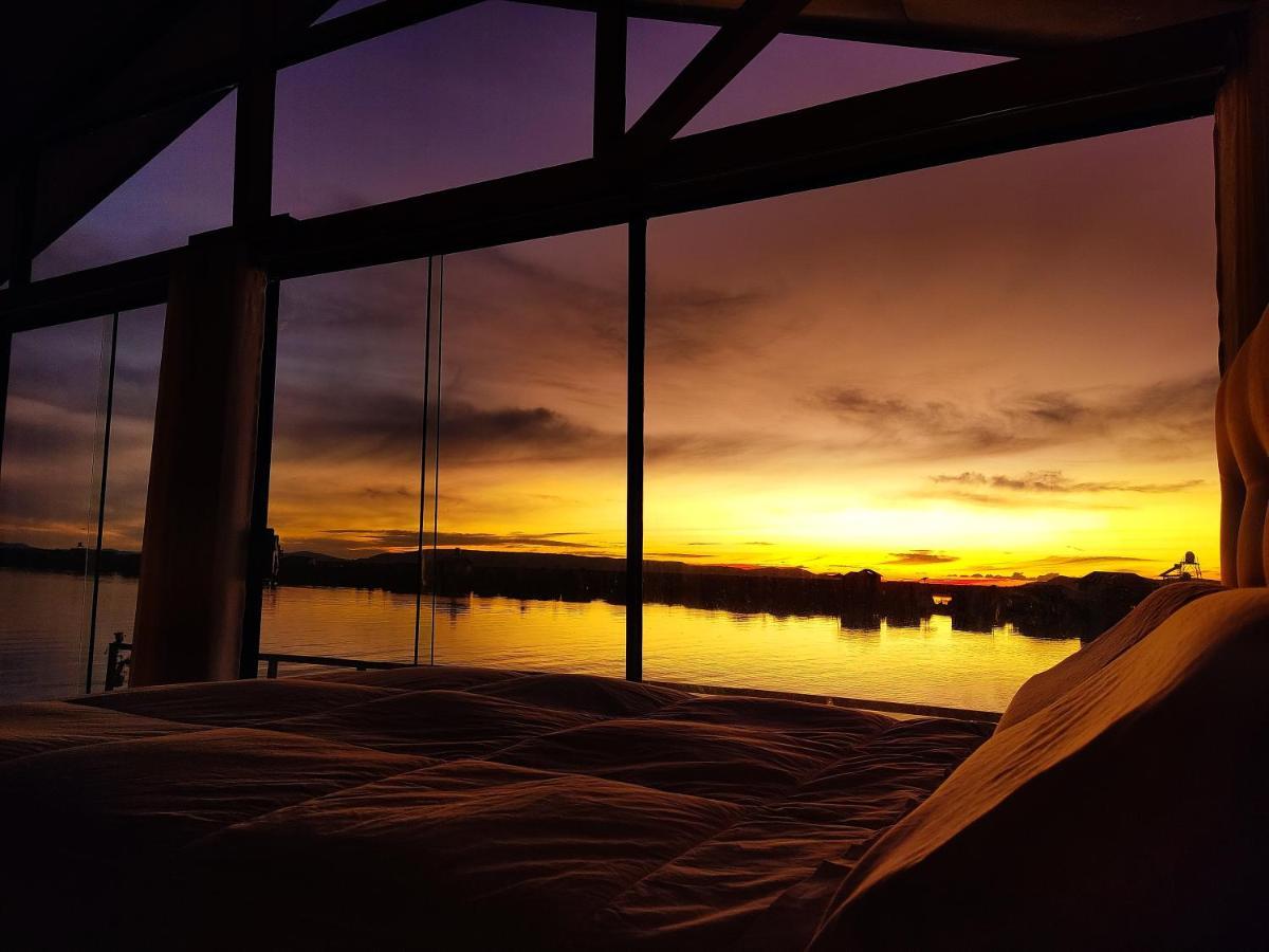 Titicaca Habitacion Panoramica Vista Al Amanecer Villa Пуно Екстериор снимка