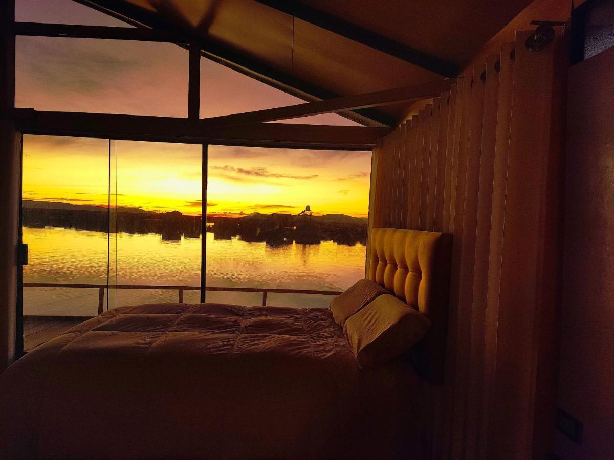 Titicaca Habitacion Panoramica Vista Al Amanecer Villa Пуно Екстериор снимка