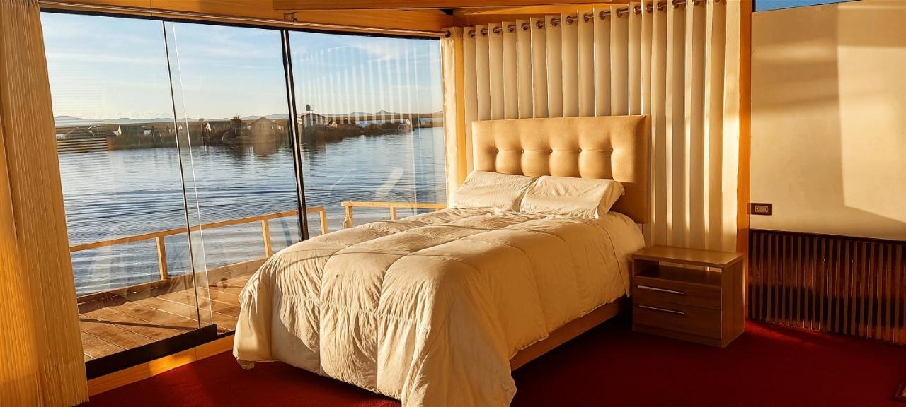 Titicaca Habitacion Panoramica Vista Al Amanecer Villa Пуно Екстериор снимка