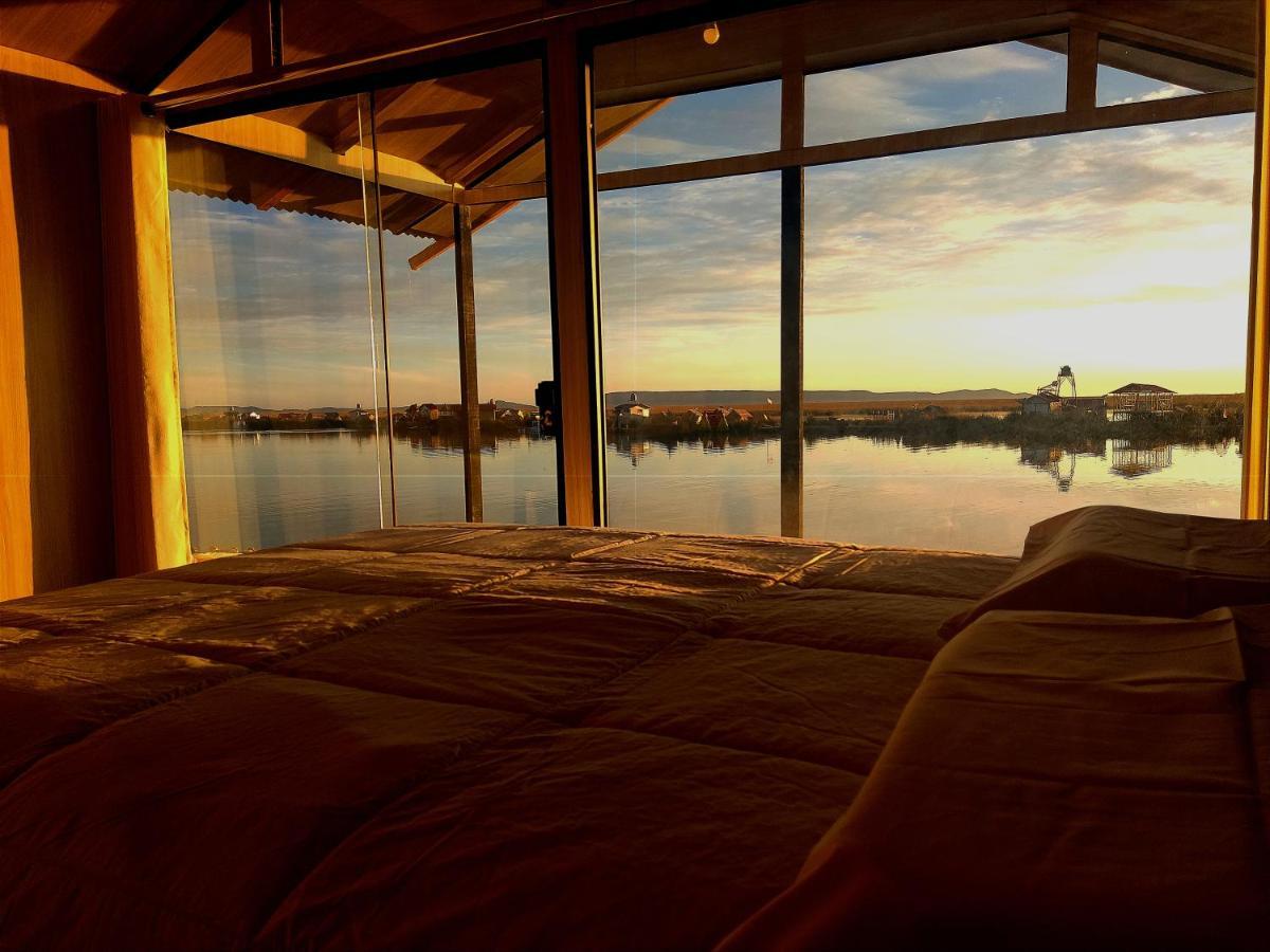 Titicaca Habitacion Panoramica Vista Al Amanecer Villa Пуно Екстериор снимка