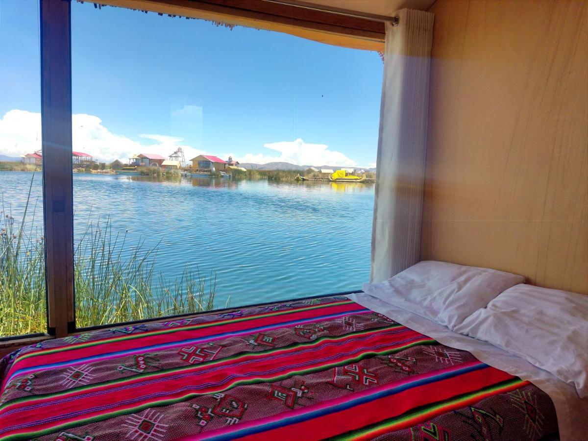 Titicaca Habitacion Panoramica Vista Al Amanecer Villa Пуно Екстериор снимка