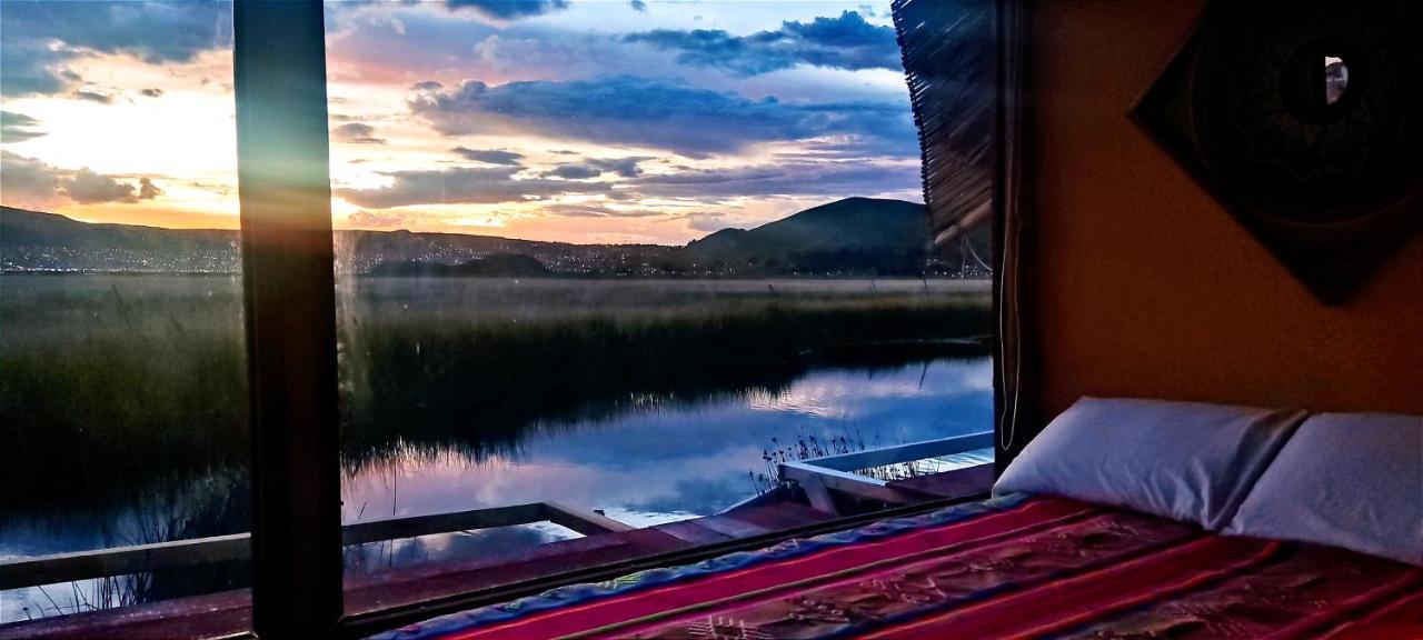 Titicaca Habitacion Panoramica Vista Al Amanecer Villa Пуно Екстериор снимка