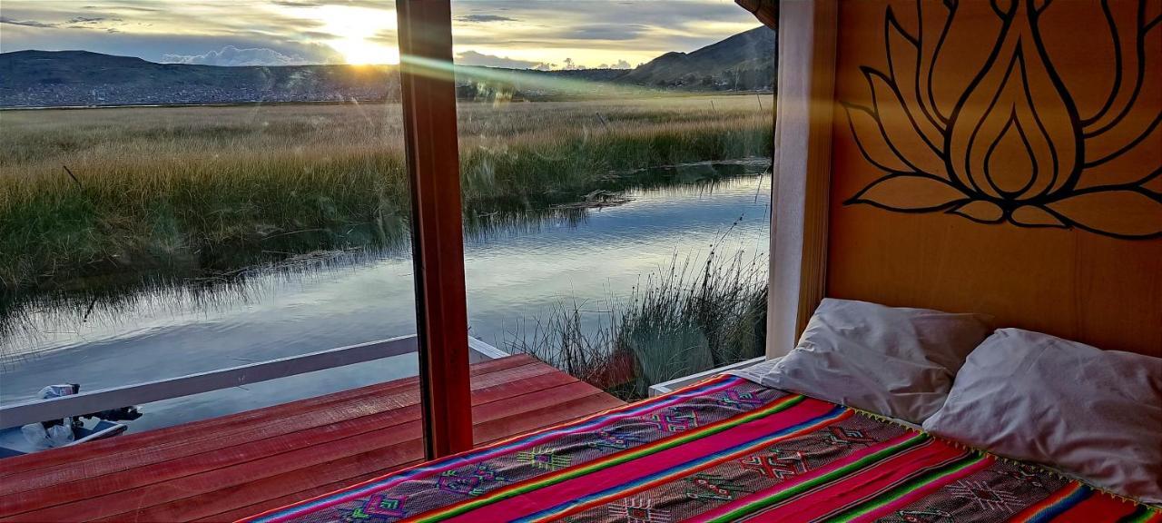 Titicaca Habitacion Panoramica Vista Al Amanecer Villa Пуно Екстериор снимка
