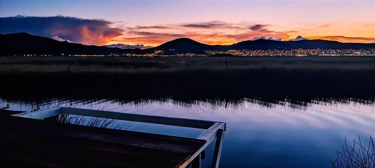 Titicaca Habitacion Panoramica Vista Al Amanecer Villa Пуно Екстериор снимка