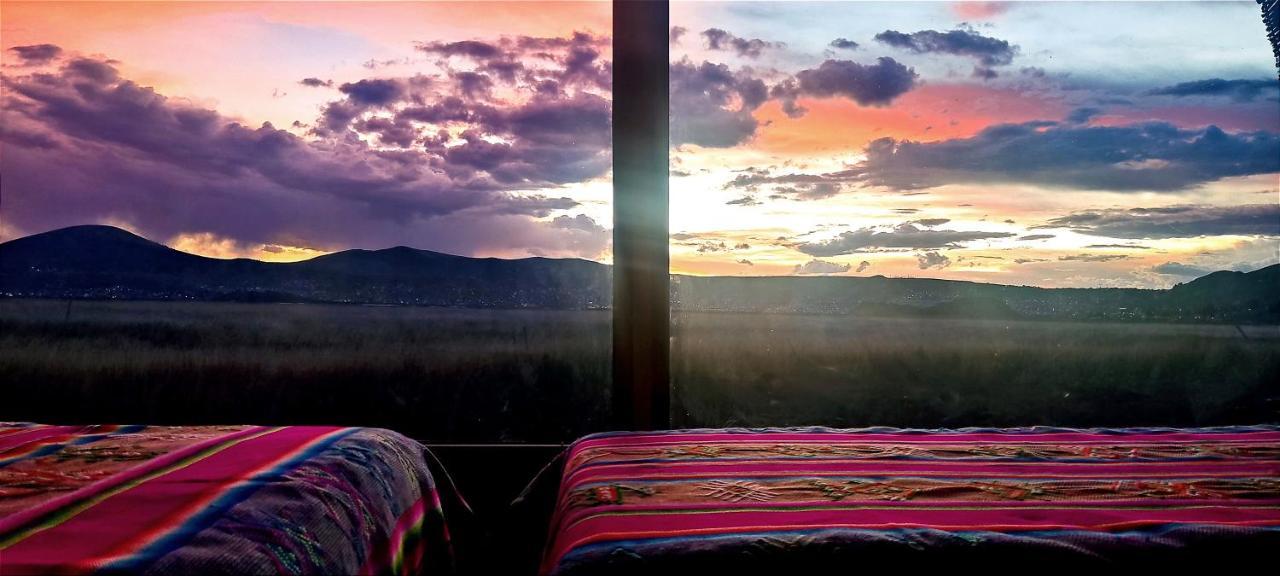 Titicaca Habitacion Panoramica Vista Al Amanecer Villa Пуно Екстериор снимка