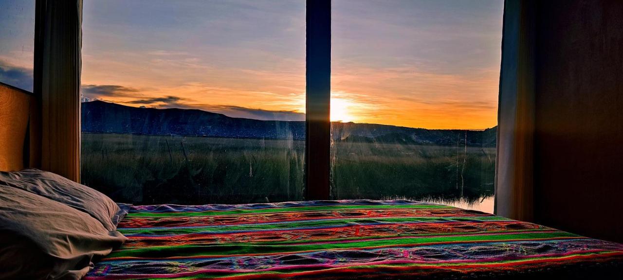 Titicaca Habitacion Panoramica Vista Al Amanecer Villa Пуно Екстериор снимка