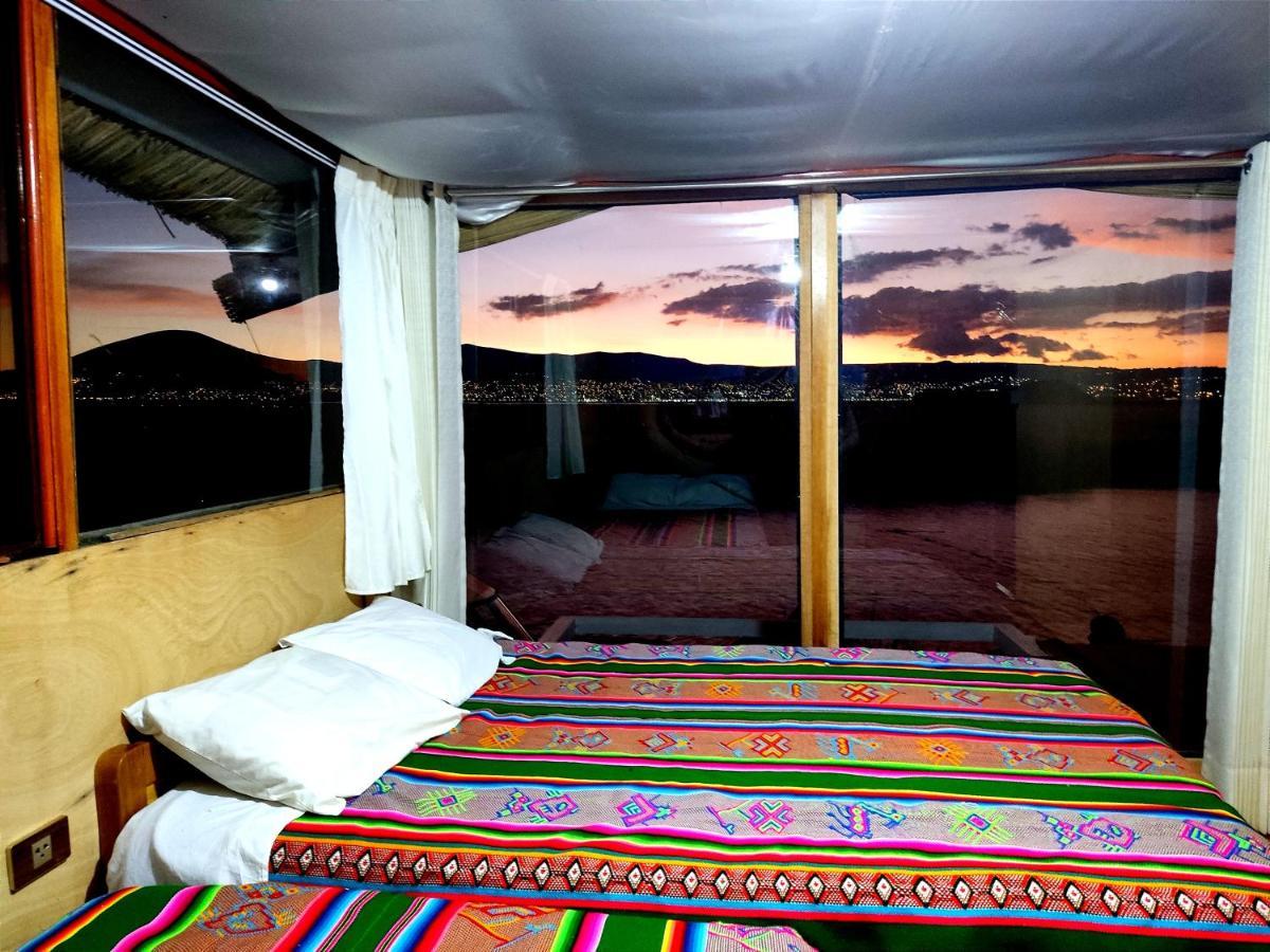 Titicaca Habitacion Panoramica Vista Al Amanecer Villa Пуно Екстериор снимка
