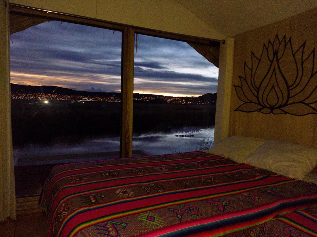 Titicaca Habitacion Panoramica Vista Al Amanecer Villa Пуно Екстериор снимка