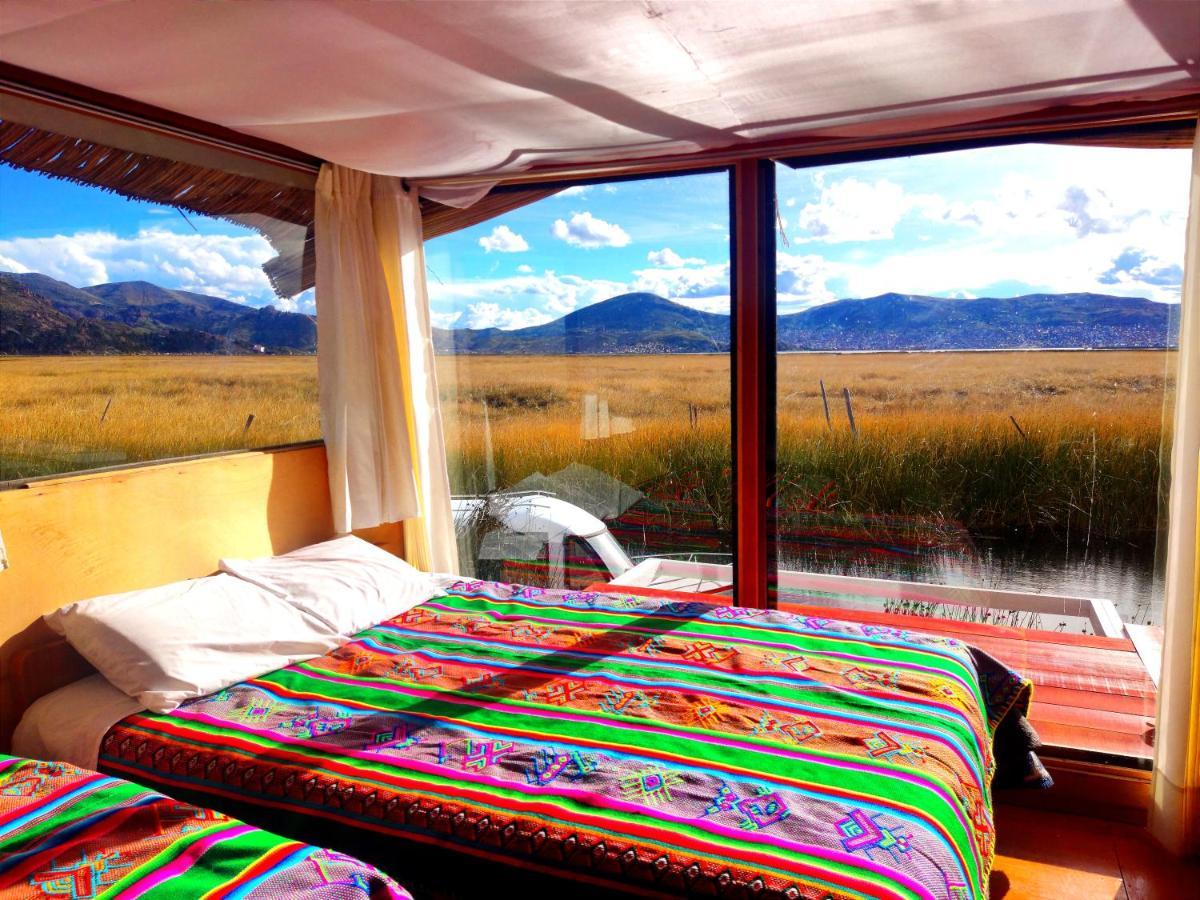 Titicaca Habitacion Panoramica Vista Al Amanecer Villa Пуно Екстериор снимка